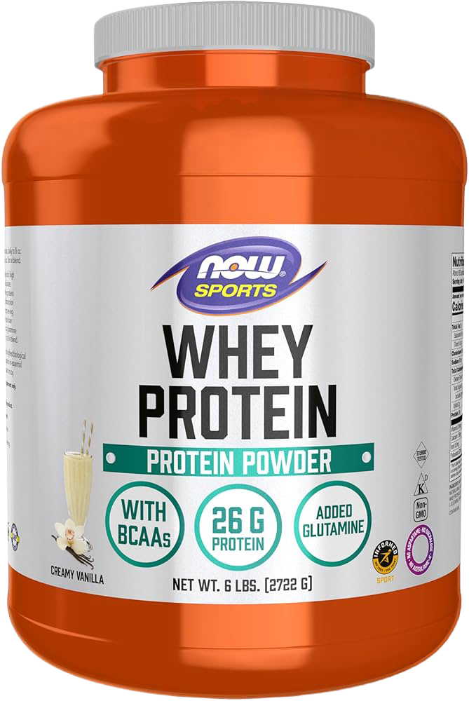 NOW Proteína de Suero de Leche Sabor Vainilla