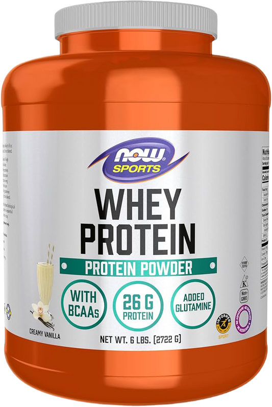 NOW Proteína de Suero de Leche Sabor Vainilla